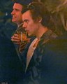 Harry Styles at his 23rd birthday party - harry-styles photo