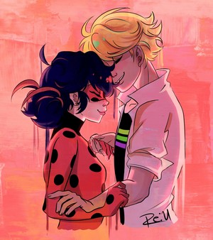 Ladybug and Adrien
