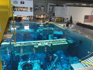NASA Underwater Simulation Pool