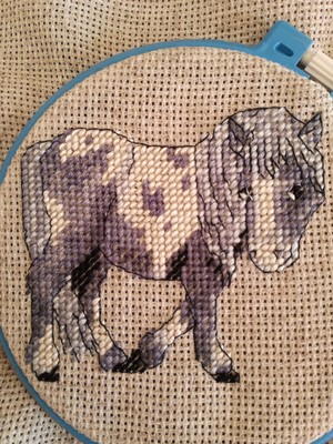  Needlework horse