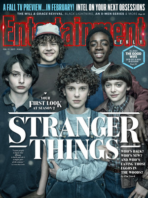  Stranger Things - Entertainment Weekly Cover - February 17, 2017
