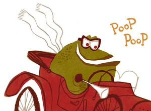  Toad and his Motor Car