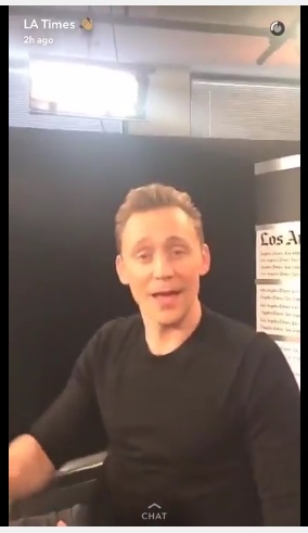 Tom Hiddleston Plays Marvel Character or Instagram Filter small 2