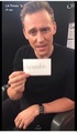 Tom Hiddleston Plays Marvel Character or Instagram Filter small 51 - tom-hiddleston photo