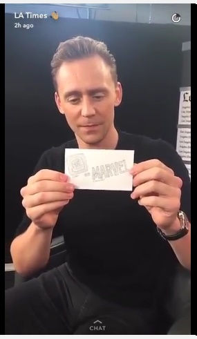 Tom Hiddleston Plays Marvel Character or Instagram Filter small 8