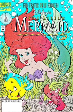  Walt 디즈니 Comics - The Little Mermaid: Sink 또는 Swim (English Version)