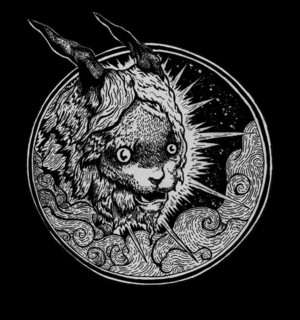  morbid looking moon-bunny (or maybe it's a monster)