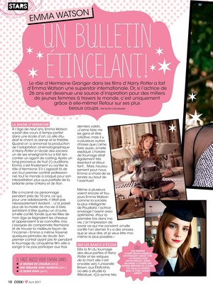  Emma Watson covers Cool! - France (April 2017)