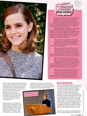  Emma Watson covers Cool! - France (April 2017)