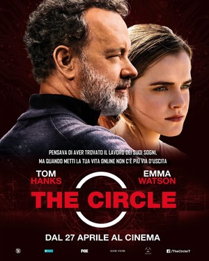  Emma Watson on Italian poster of 'The Circle'