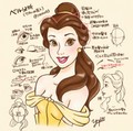 Belle - beauty-and-the-beast fan art