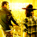 Carl and Negan - the-walking-dead icon