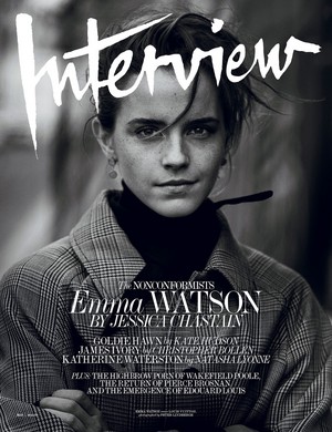  Emma Watson covers Interview (May 2017)