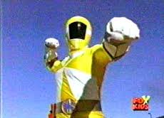  Kelsey Morphed As The Yellow Lightspeed Ranger