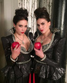 Lana and Stunt Double - once-upon-a-time photo