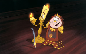  Lumiere And Cogsworth