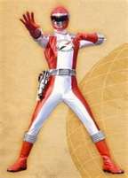  Mack Morphed As The Overdrive Red Ranger