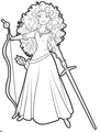 Merida with weapons - disney-princess photo