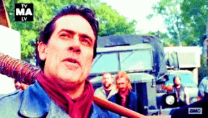  Negan in 7x16 'The First hari of the Rest of Your Lives'