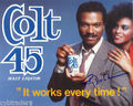 Promo Ad For Colt 45 Malt Liquor  - the-80s photo