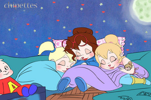 Sleeping Chipettes