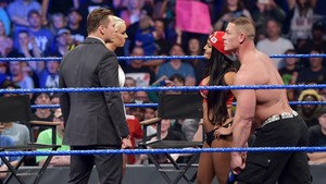  Smackdown March 28, 2017 - Miz and Maryse present “lost” footage of Total Bellas on “Miz TV”