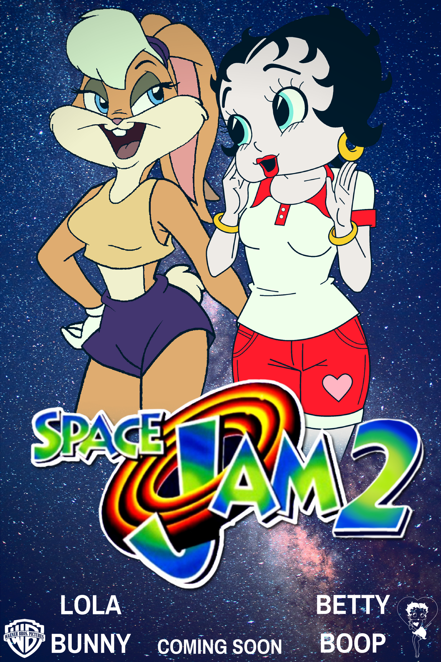 Fan Art of Space Jam 2 Poster 2 for fans of Space Jam. 