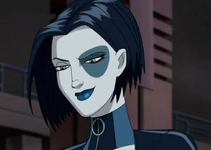 Stills of Neena Thurman / Domino from "Wolverine and the X-Men"