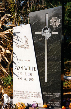  The Gravesite Of Ryan White