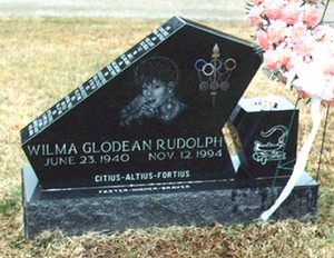  The Gravesite Of Wilma Rudolph