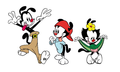The Warner Brothers and the Warner Sister - animaniacs photo
