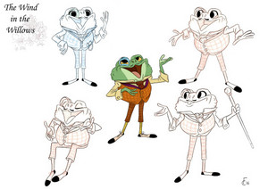  The Wind in the Willows - Toad Drawings