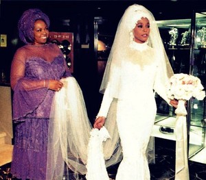 Whitney On Her Wedding Day