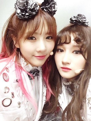 Yoohyeon and Siyeon               