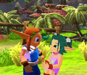 Young Jak and Young Keira Hagai MMD
