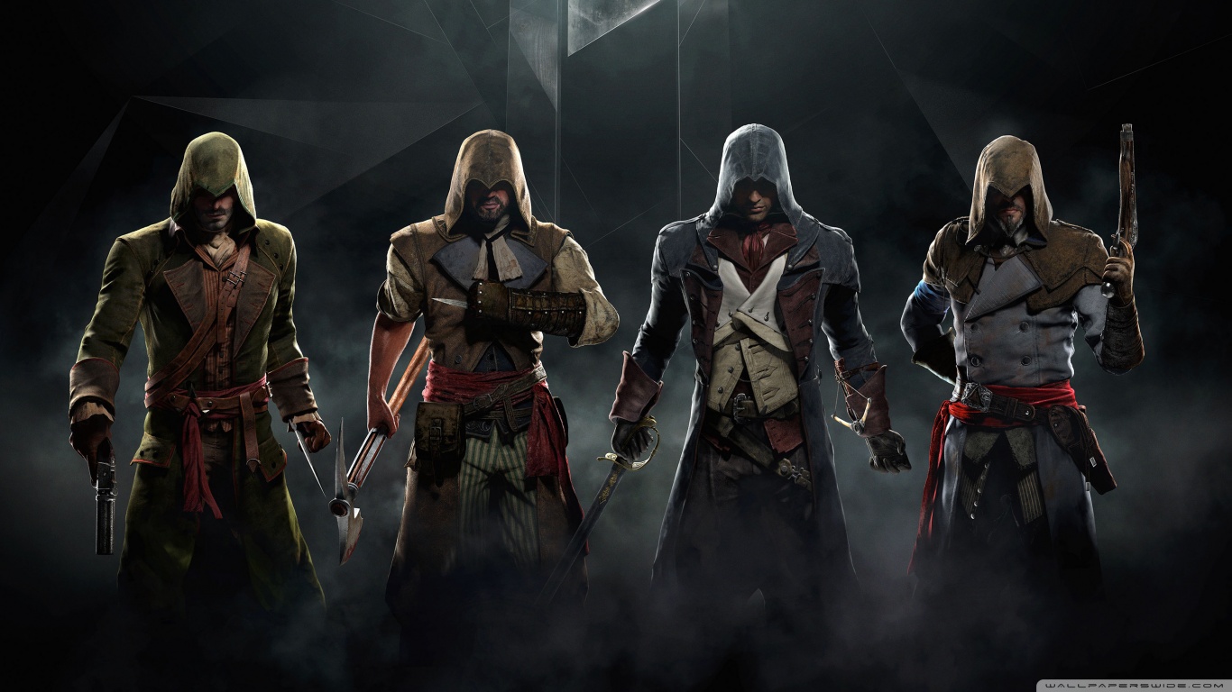 Assassins Creed Unity 15 Wallpaper 1366x768 Arno Dorian Photo Fanpop