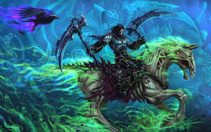  darksiders undead warriors games dark ファンタジー weapon warrior horse r 壁紙 3