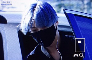 170515 Blue Hair SHINee Taemin 2017