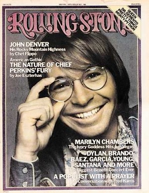 John Denver On Cover Of Rolling Stone 