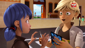 Adrien and Marinette