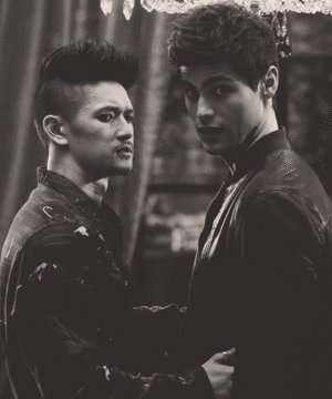 Alec and Magnus