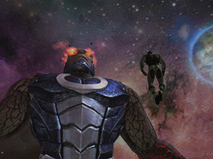  Darkseid vs. Green Lantern at Injustice: Gods Among Us