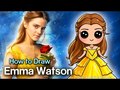 Draw So Cute How to Draw Emma Watson - beauty-and-the-beast-2017 photo