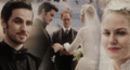 Emma and Hook's wedding - once-upon-a-time fan art