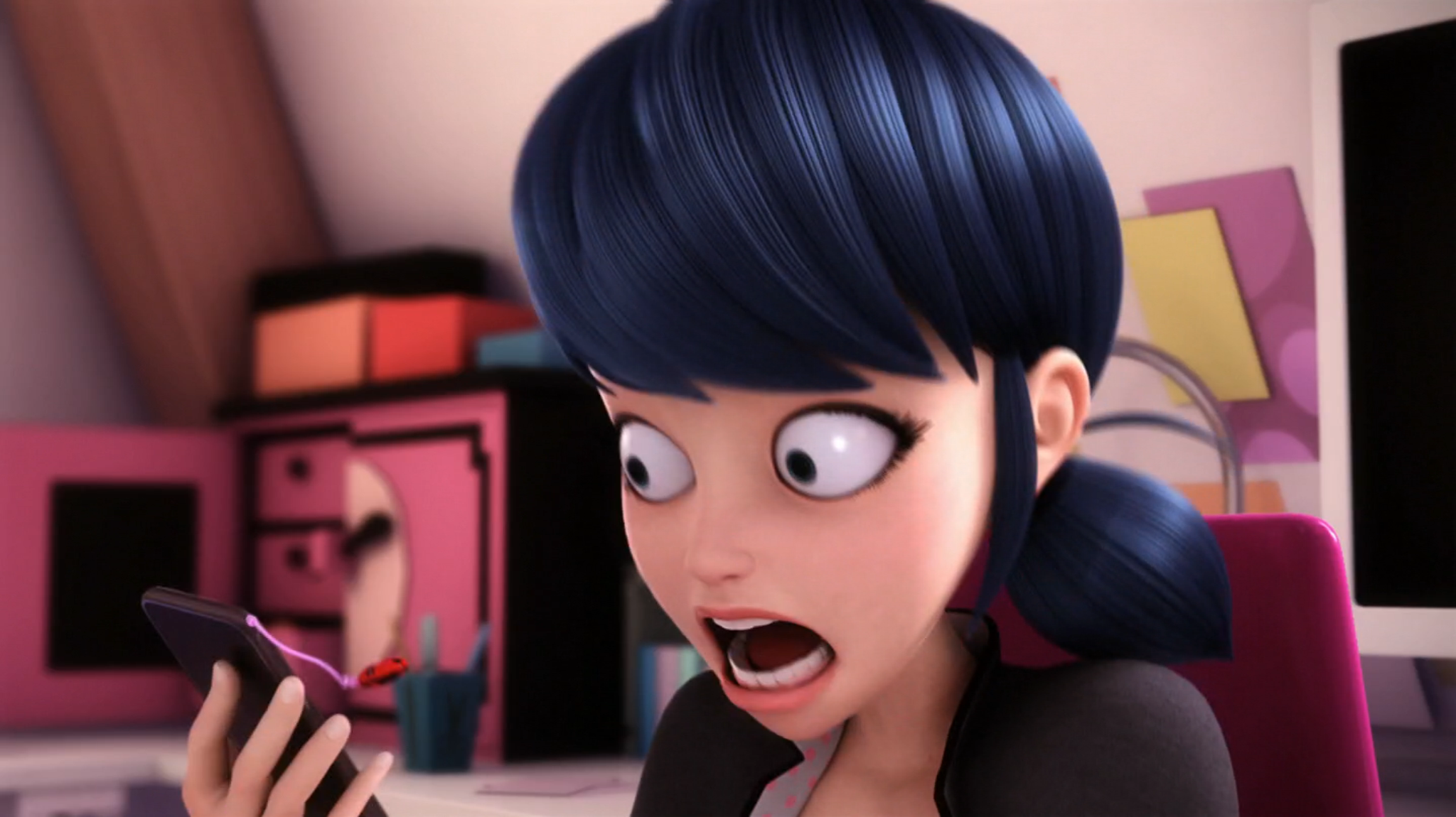 Photo of Funny Face Expressions for fans of Miraculous Ladybug. 