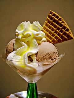  tsokolate Ice Cream panghimagas