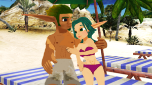 Jak and Keira Hagai Life a Beach.. MMD