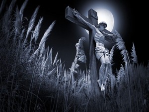  Jesus On The menyeberang, cross