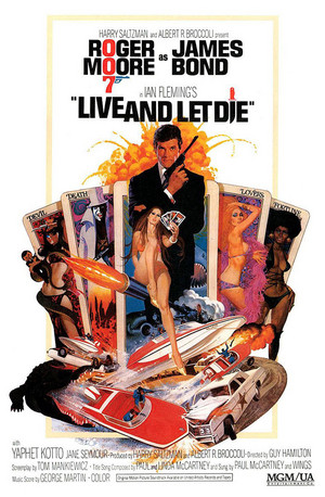  Live And Let Die Movie Poster