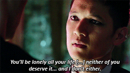  Magnus expressing how he feels about Alec
